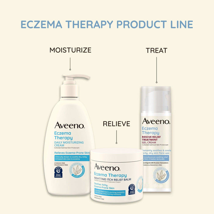 Aveeno Eczema Therapy Daily Moisturizing Body Cream for Eczema Relief - 5oz - Elvoros