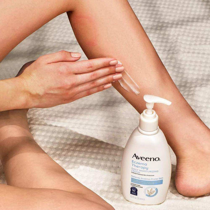 Aveeno Eczema Therapy Daily Moisturizing Cream - 12Oz. - Elvoros