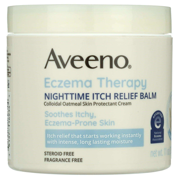 Aveeno Eczema Therapy Nighttime Itch Relief Balm - 11oz - Elvoros