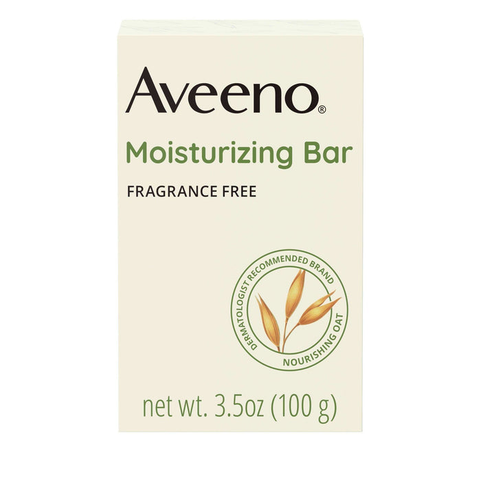 Aveeno Gentle Moisturizing Face Cleansing Bar for Dry Skin - 3.5oz - Elvoros