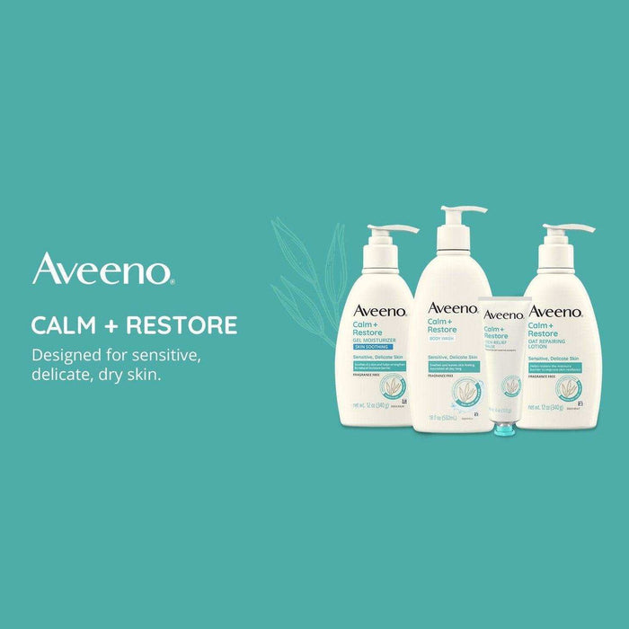 Aveeno Restorative Skin Therapy Sulfate-Free Body Wash - 18oz - Elvoros