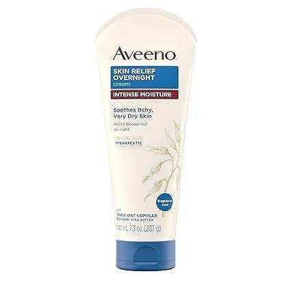 Aveeno Skin Relief Overnight Intense Moisture Cream - 7.3oz - Elvoros