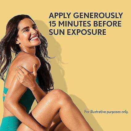 Aveeno Sunscreen Protect + Hydrate Broad Spectrum Body Lotion SPF60 - 3 Oz - Elvoros