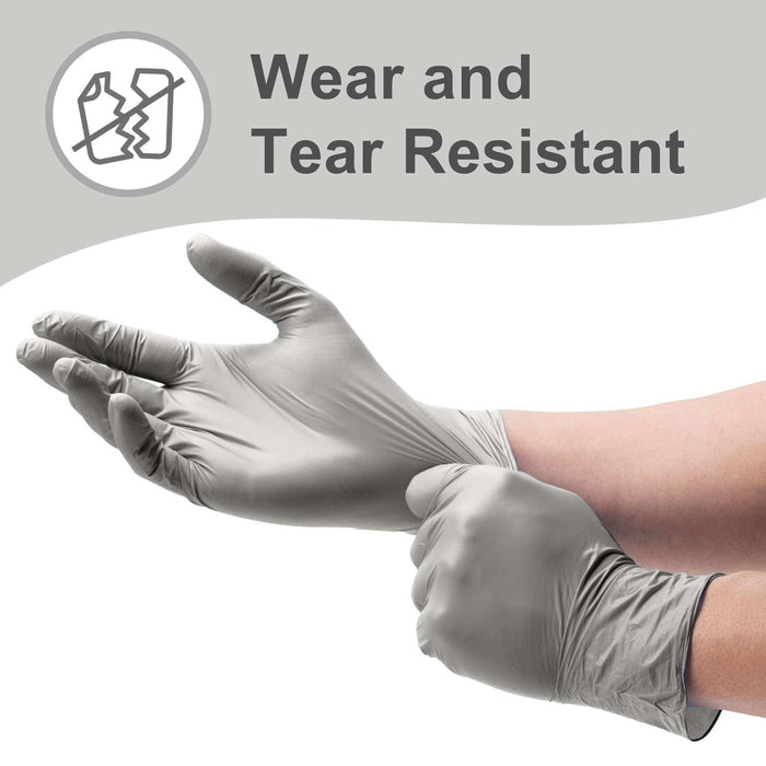 WeCare Pearlescent Chrome Disposable Nitrile Gloves - Elvoros