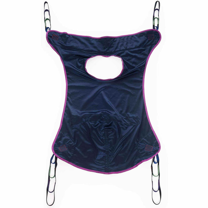 Medacure Universal Full Body Patient Lift Sling with Commode - Elvoros