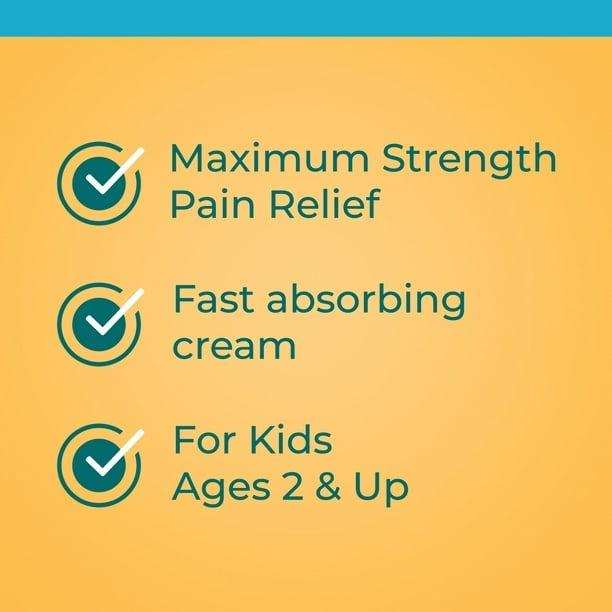 Neosporin For Kids + Pain Relief First Aid Antibiotic Cream - 0.5 Oz - Elvoros