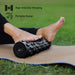 Pursonic Vibrating Foam Roller + Neck and Shoulder Stretcher Muscle Relief Bundle shophomemed