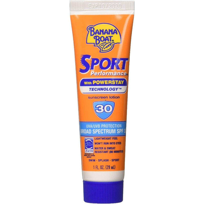 Banana Boat Sport Performance Sunscreen Lotion SPF 30 - 1oz - Elvoros