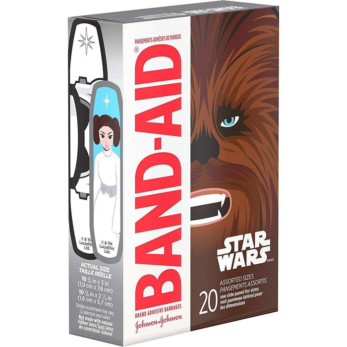 BAND-AID Star Wars Adhesive Bandages - 20 Count - Elvoros