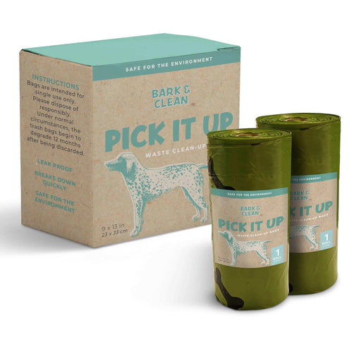Bark & Clean Biodegradable Dog Poop Bags - Elvoros