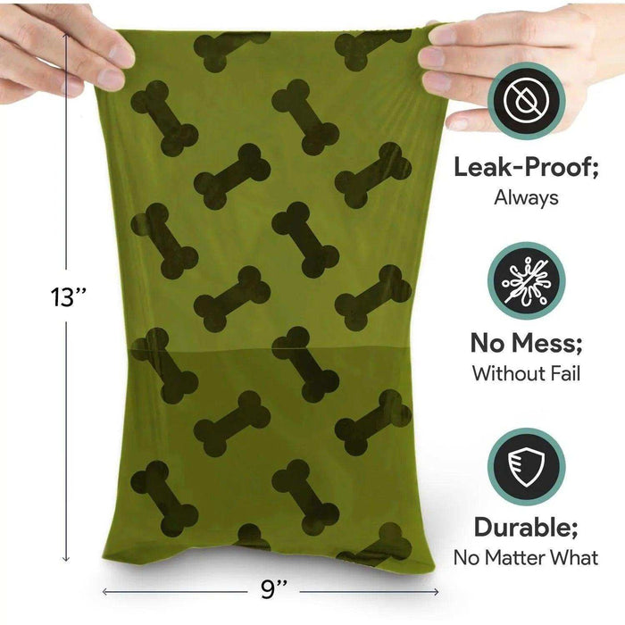 Bark & Clean Biodegradable Dog Poop Bags - Elvoros