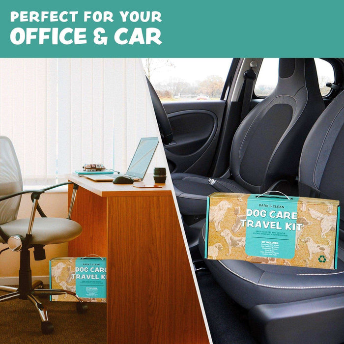 Bark & Clean Dog Care Travel Supply Kit - Elvoros