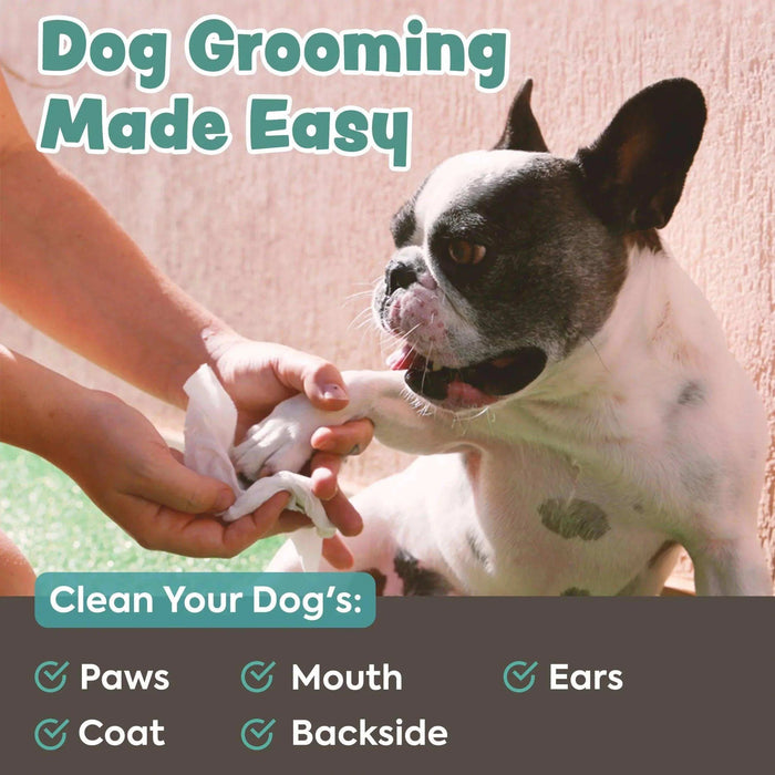 Bark & Clean Pup Dry Wipes - Elvoros