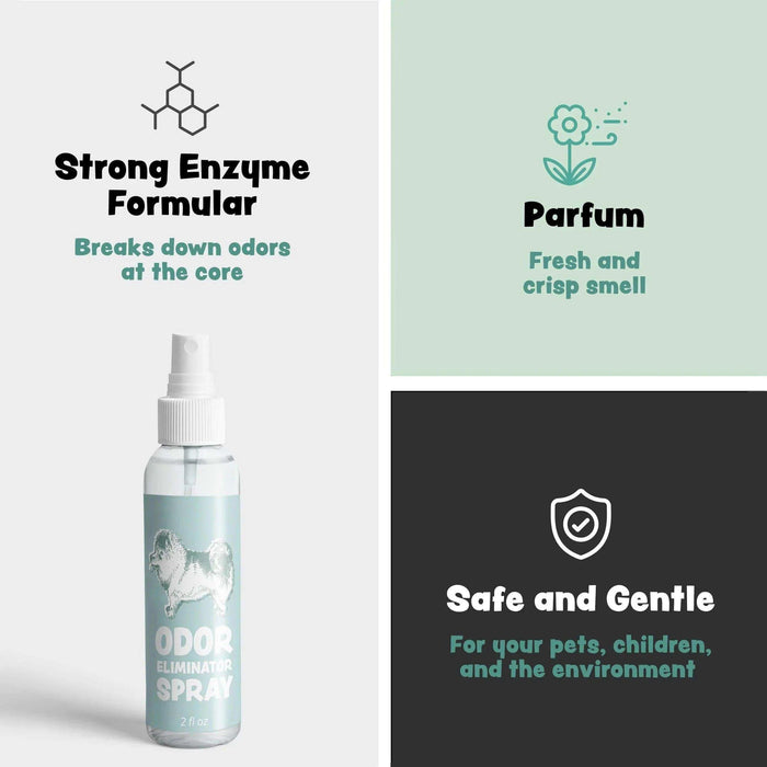 Bark & Clean Pup Odor Eliminator Spray - Elvoros