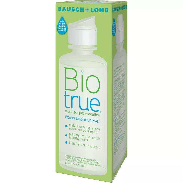 Biotrue Contact Lens Solution - 4oz - Elvoros