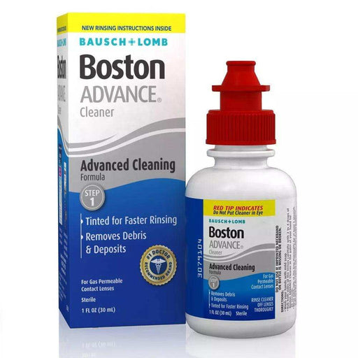 Bausch + Lomb Boston Advance Cleansing Contact Lens Solution - 1 fl oz - Elvoros