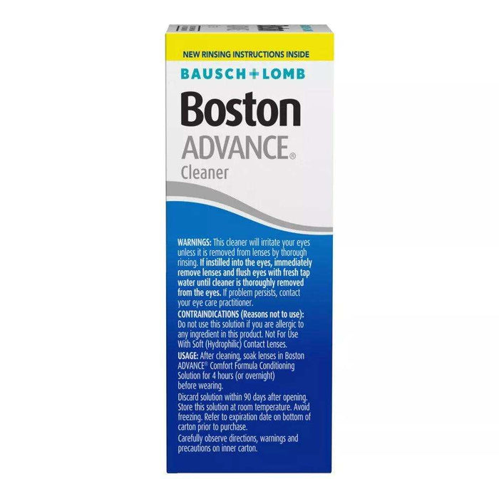 Bausch + Lomb Boston Advance Cleansing Contact Lens Solution - 1 fl oz - Elvoros