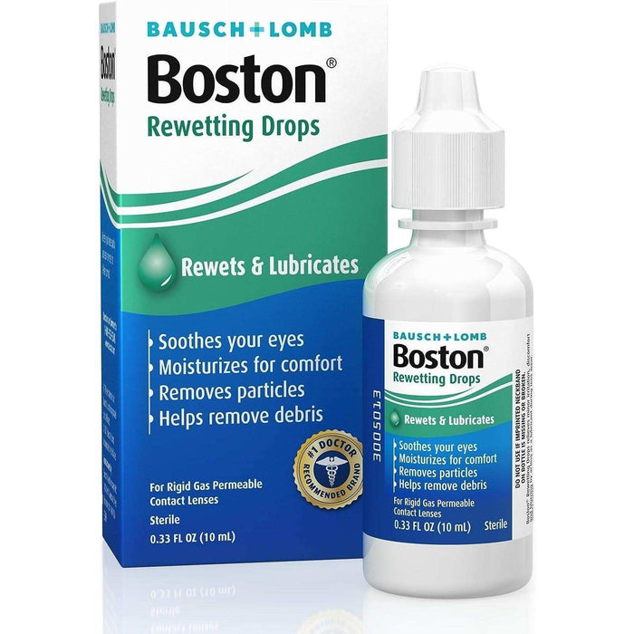 Bausch & Lomb Boston Contact Lens Solution - 0.33 Fl Oz - Elvoros