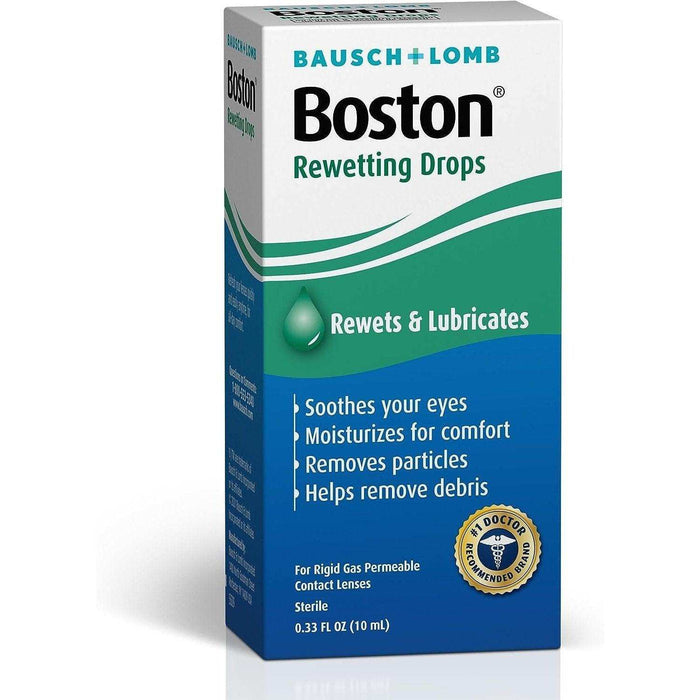 Bausch & Lomb Boston Contact Lens Solution - 0.33 Fl Oz - Elvoros