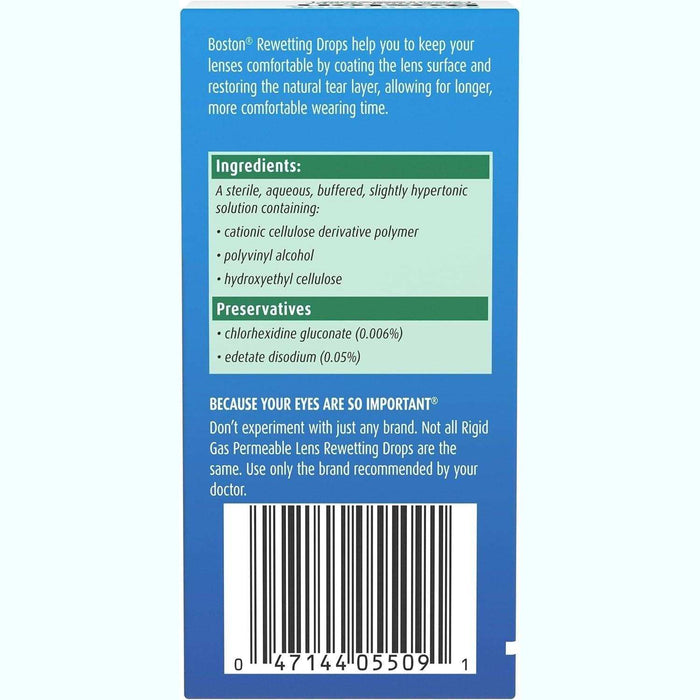 Bausch & Lomb Boston Contact Lens Solution - 0.33 Fl Oz - Elvoros