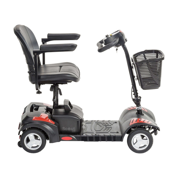 Drive Medical Scout LT 4-Wheel Travel Power Scooter - Elvoros
