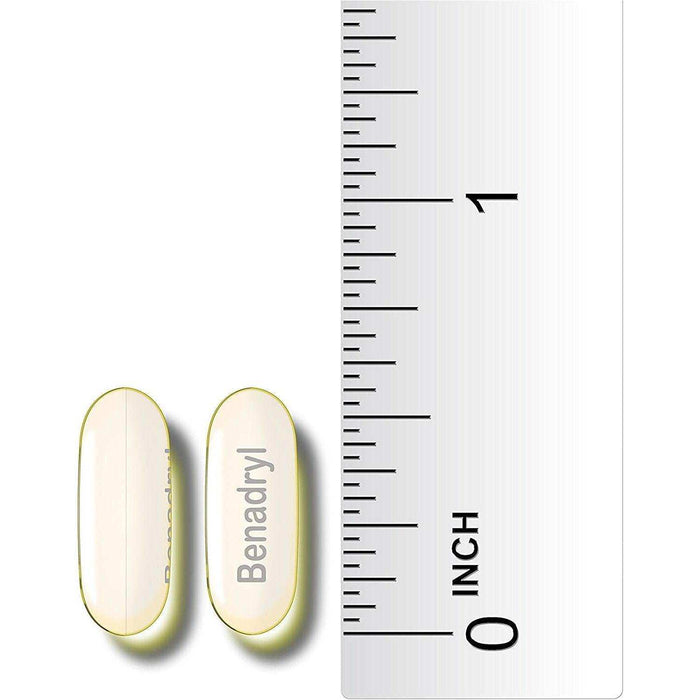 Benadryl Allergy Dye-Free Liqui-Gels 25 mg - 24 ea - Elvoros