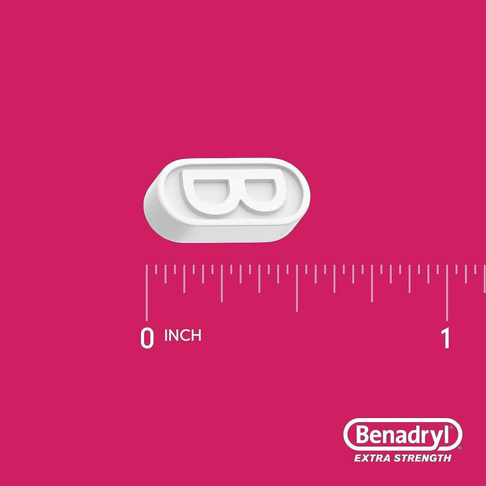 Benadryl Extra Strength Allergy Tablet, 24 ct. - Elvoros