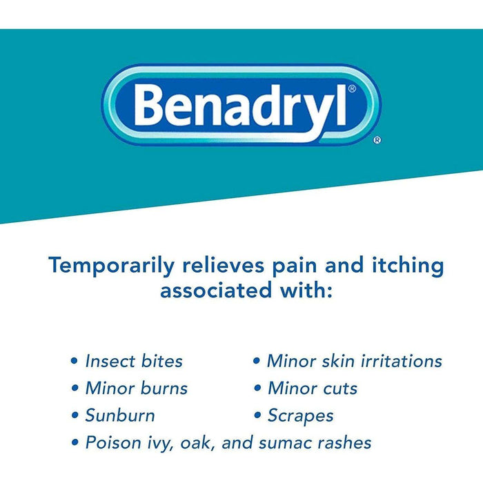 Benadryl Itch Relief Cooling Spray Extra Strength 2oz - Elvoros