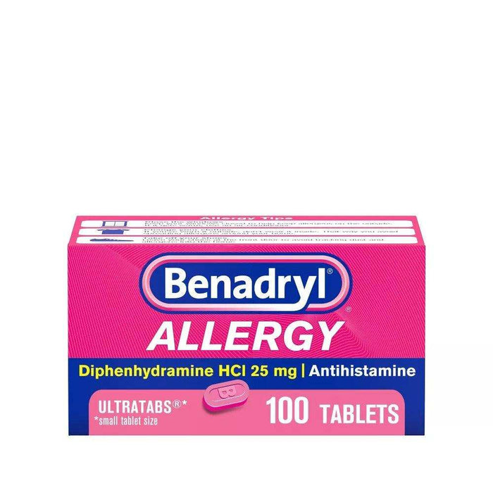Benadryl Ultra Allergy Relief Tablets - 100 ct. - Elvoros
