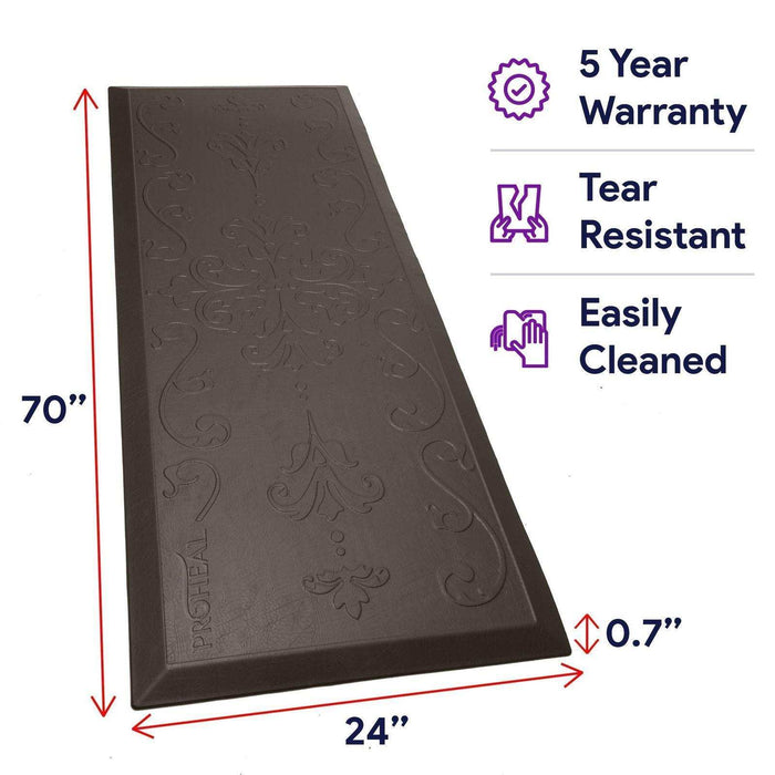 ProHeal Beveled Fall Mat For Fall Prevention For Seniors - Elvoros