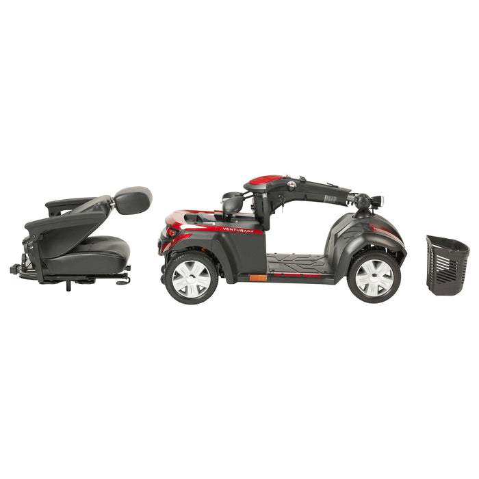 Drive Medical Ventura Power 4-Wheel Mobility Scooter With Captain Seat - Elvoros