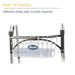 Drive Medical Walker Basket - Elvoros