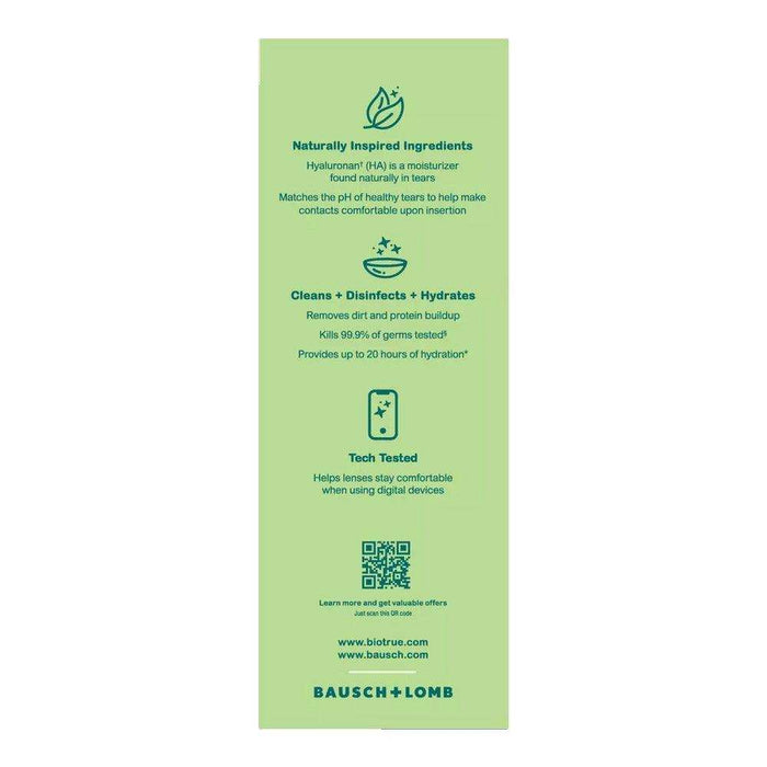 Biotrue Contact Lens Solution = 2 Pack 10oz Each - Elvoros