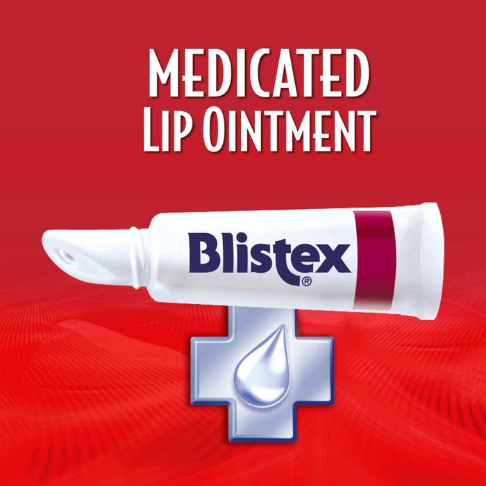 Blistex Medicated Lip Ointment for Dryness and Cold Sores - Elvoros