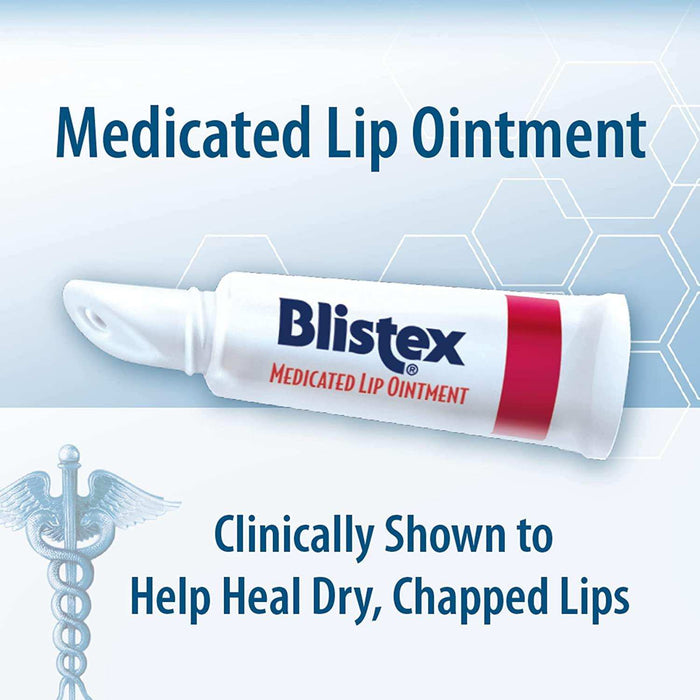 Blistex Medicated Lip Ointment for Dryness and Cold Sores - Elvoros