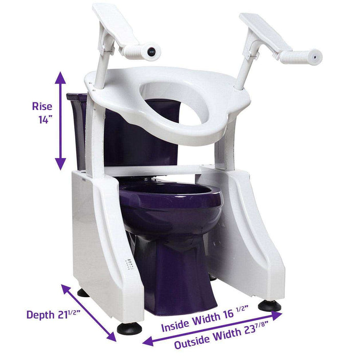 Dignity Lifts Deluxe Toilet Lift - Elvoros