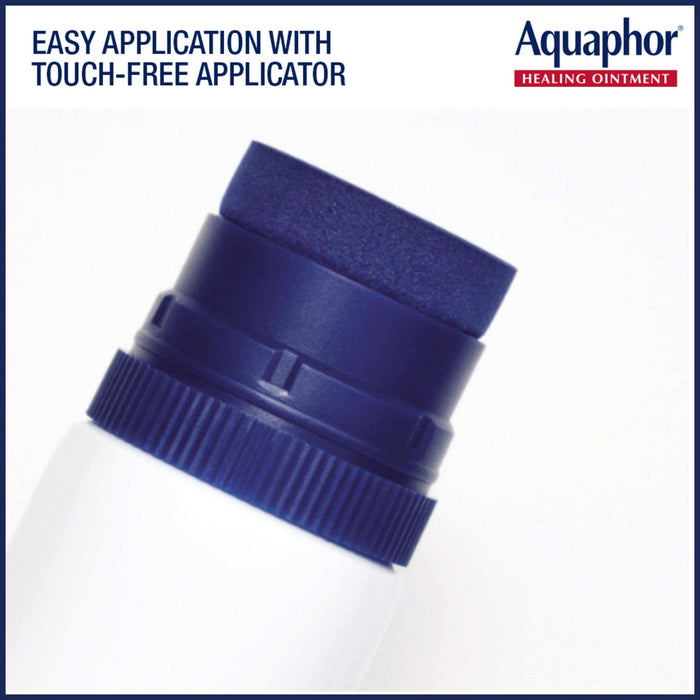 Aquaphor Healing Ointment with Touch-Free Applicator - 3 oz - Elvoros