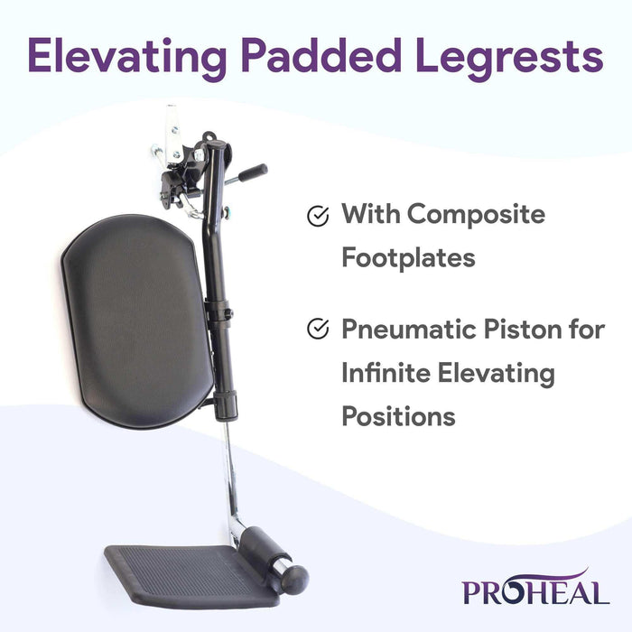 Chariot III K3 Wheelchair w/ Elevating Legrests - Elvoros