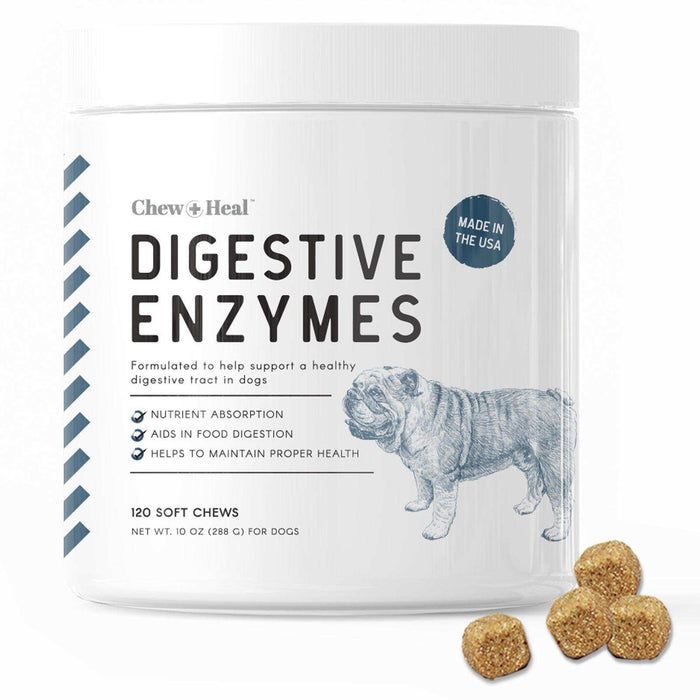 Chew + Heal Digestive Enzymes Bites With Probiotics - Elvoros