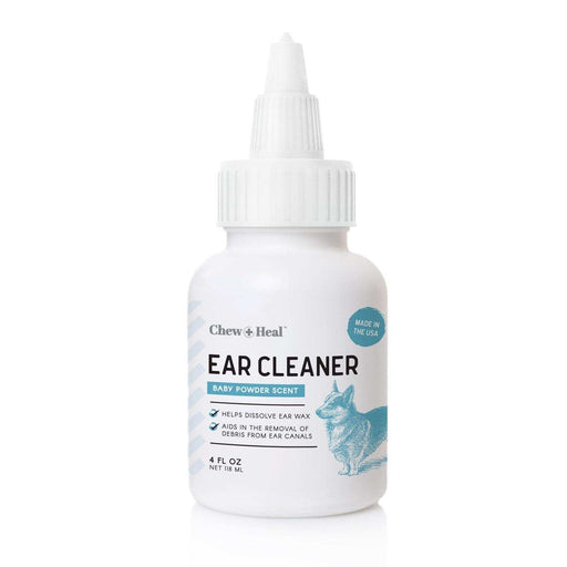 Chew + Heal Dog and Cat Ear Cleaner Drops - Elvoros