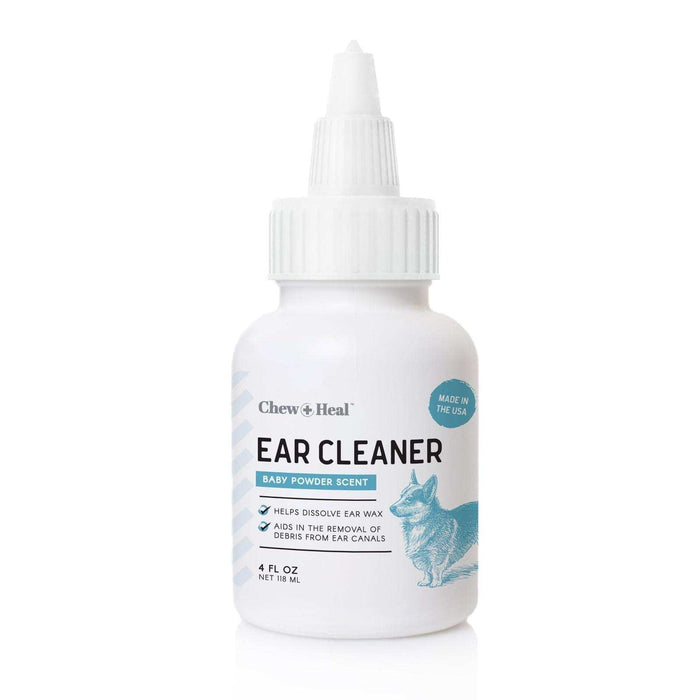 Chew + Heal Dog and Cat Ear Cleaner Drops - Elvoros