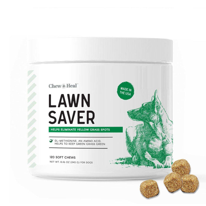 Chew + Heal Grass Saver Chews For Dogs - Elvoros