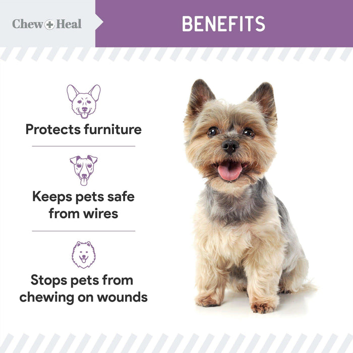 Chew + Heal No Chew Spray For Dogs - Elvoros