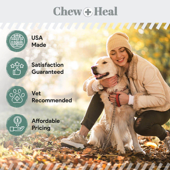 Chew + Heal Senior Hip And Joint Supplement For Dogs - Elvoros