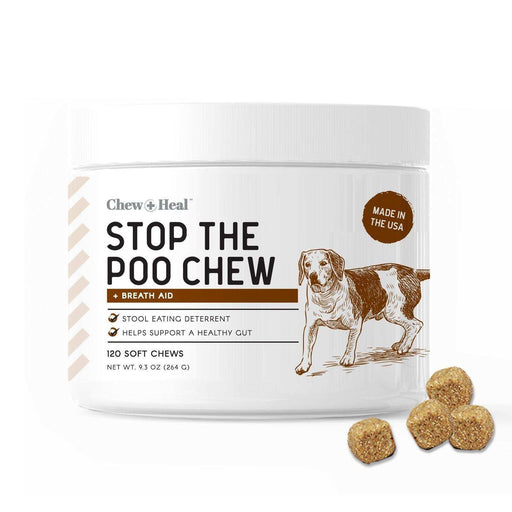 Chew + Heal Stop The Poo Chew - Elvoros