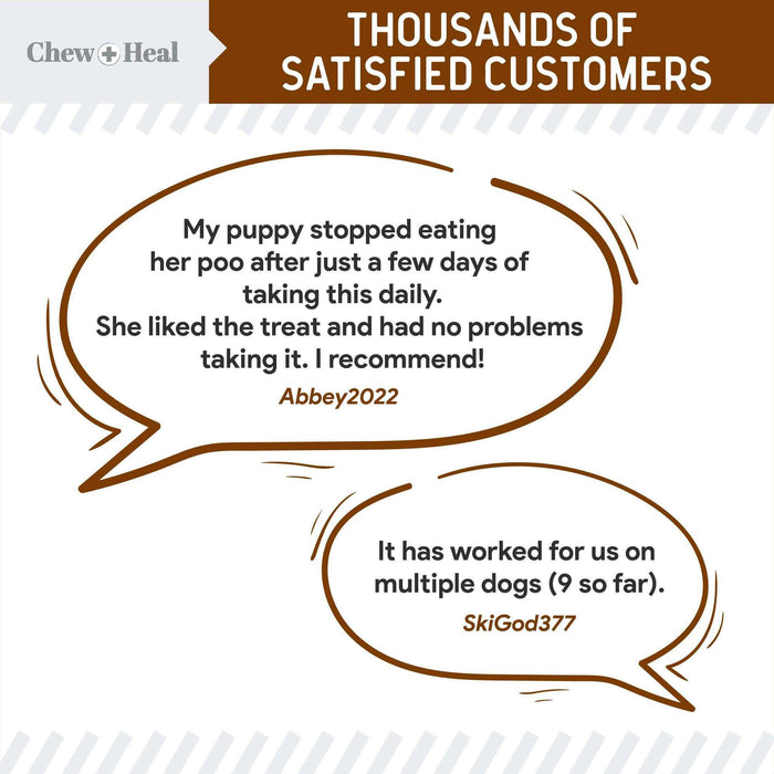 Chew + Heal Stop The Poo Chew - Elvoros