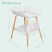 Children of Design Deluxe Diaper Changing Table with Pad - Elvoros