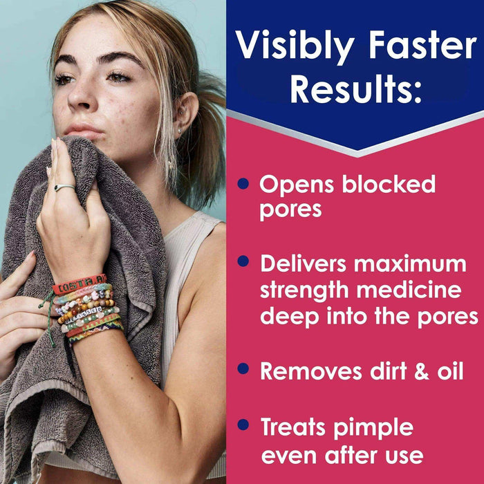 Clearasil Ultra Rapid Action Daily Face Wash Acne Treatment 6.78 Ounce - Elvoros