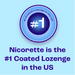 Nicorette 4mg Nicotine Lozenge Stop Smoking Aid Ice Mint - 20Ct