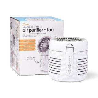 Crane 2-in-1 Desktop Air Purifier & Fan - Elvoros